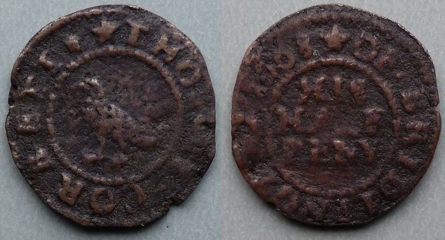 Bridlington, Thomas Corbett 1668 halfpenny
